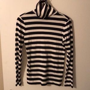 Striped Turtleneck